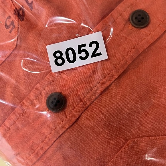 Polo Ralph Lauren M Silk Linen Blend Chinese Dragon Military Field Grade Shirt - Picture 10 of 12